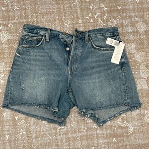 Aritzia Ex-Boyfriend Mid Shorts